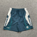 Broken Planet Letter Print Summer Trendy Casual Fashion Woven Shorts