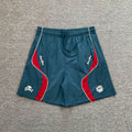 Broken Planet Letter Print Summer Trendy Casual Fashion Woven Shorts