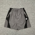 Broken Planet Letter Print Summer Trendy Casual Fashion Woven Shorts