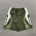 Broken Planet Letter Print Summer Trendy Casual Fashion Woven Shorts